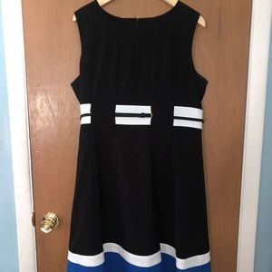 Calvin Klein dress with belt like new